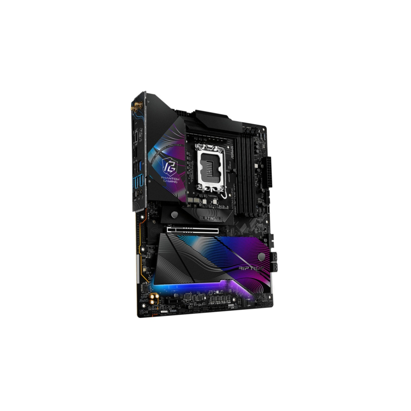 ASRock Z890 Riptide WiFi - LGA1851 ATX Motherboard - DDR5, 256GB, Wi-Fi 7, 2.5Gb LAN, Thunderbolt x2