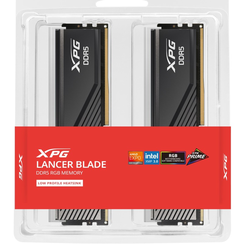 Buy ADATA DIMM 6000 32 GB (2x16 GB) Dual-Kit - AX5U6000C4816G-DTLABRBK - Black, ... in Cyprus, Nicosia, Limassol, Larnaka, Pafos