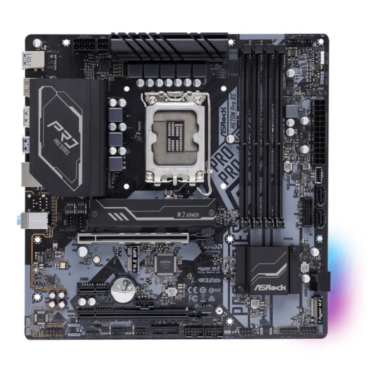 Buy ASRock H670M Pro RS - H670M PRO RS - LGA1700 Micro-ATX, Intel H670, DDR4 up ... in Cyprus, Nicosia, Limassol, Larnaka, Pafos