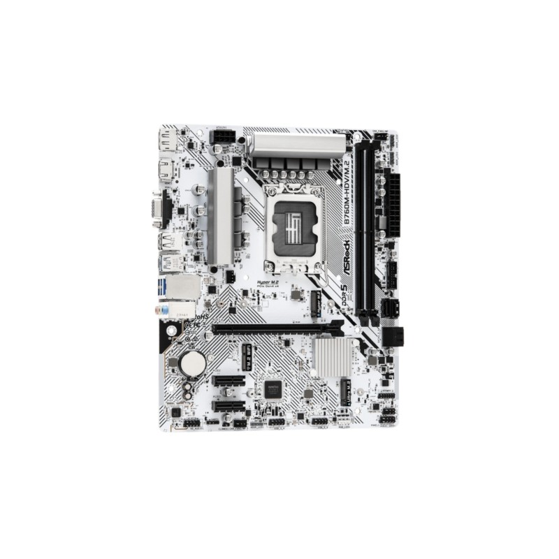 Buy ASRock B760M-HDV M.2 - LGA1700 Micro-ATX Motherboard, Intel B760, DDR5, PCIe... in Cyprus, Nicosia, Limassol, Larnaka, Pafos