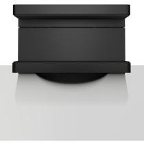 ICY BOX HUB & Power Strip Desk Mount - Black - Desk-mount hub and power strip for tidy workstation