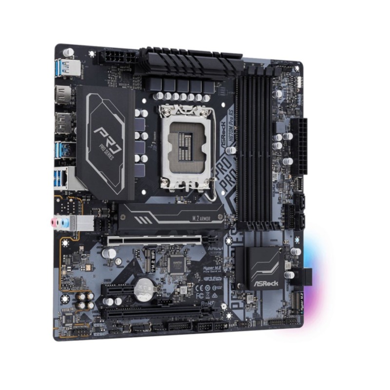 Buy ASRock H670M Pro RS - H670M PRO RS - LGA1700 Micro-ATX, Intel H670, DDR4 up ... in Cyprus, Nicosia, Limassol, Larnaka, Pafos