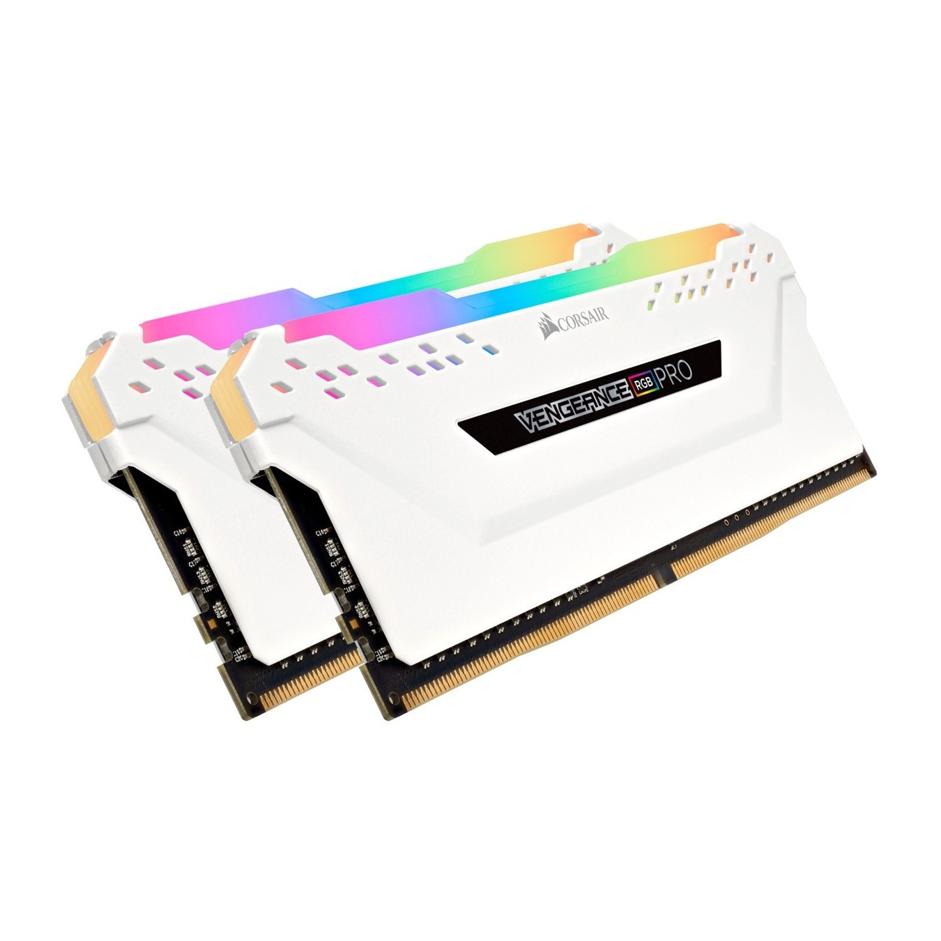 32GB PC 3200 CL16 CORSAIR KIT (2x16GB) VENGEANCE RGB W retail - CMW32GX4M2E3200C16W - DDR4 3200 MHz
