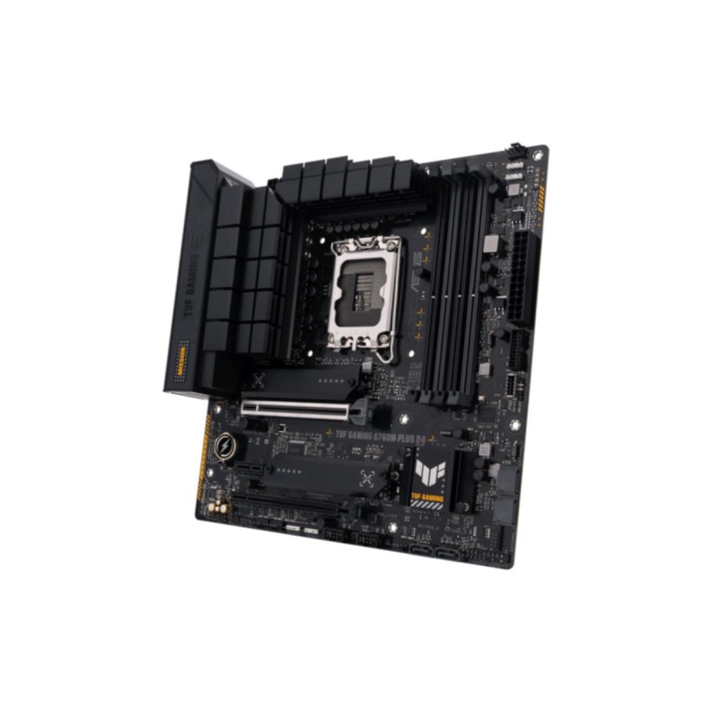 Buy ASUS TUF B760M-PLUS GAMING D4 - LGA1700 micro-ATX Motherboard - DDR4 128GB, ... in Cyprus, Nicosia, Limassol, Larnaka, Pafos