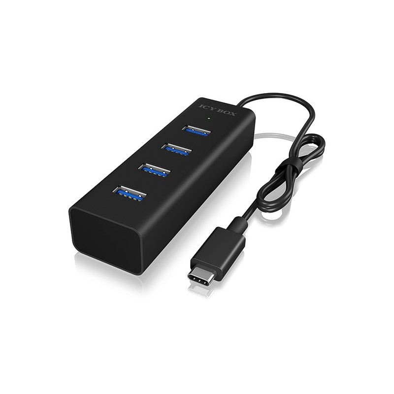 Buy ICY BOX IB-HUB1409-C3 USB-C HUB 4-Port 4xUSB 3.0 - IB-HUB1409-C3 - USB-C Hub in Cyprus, Nicosia, Limassol, Larnaka, Pafos