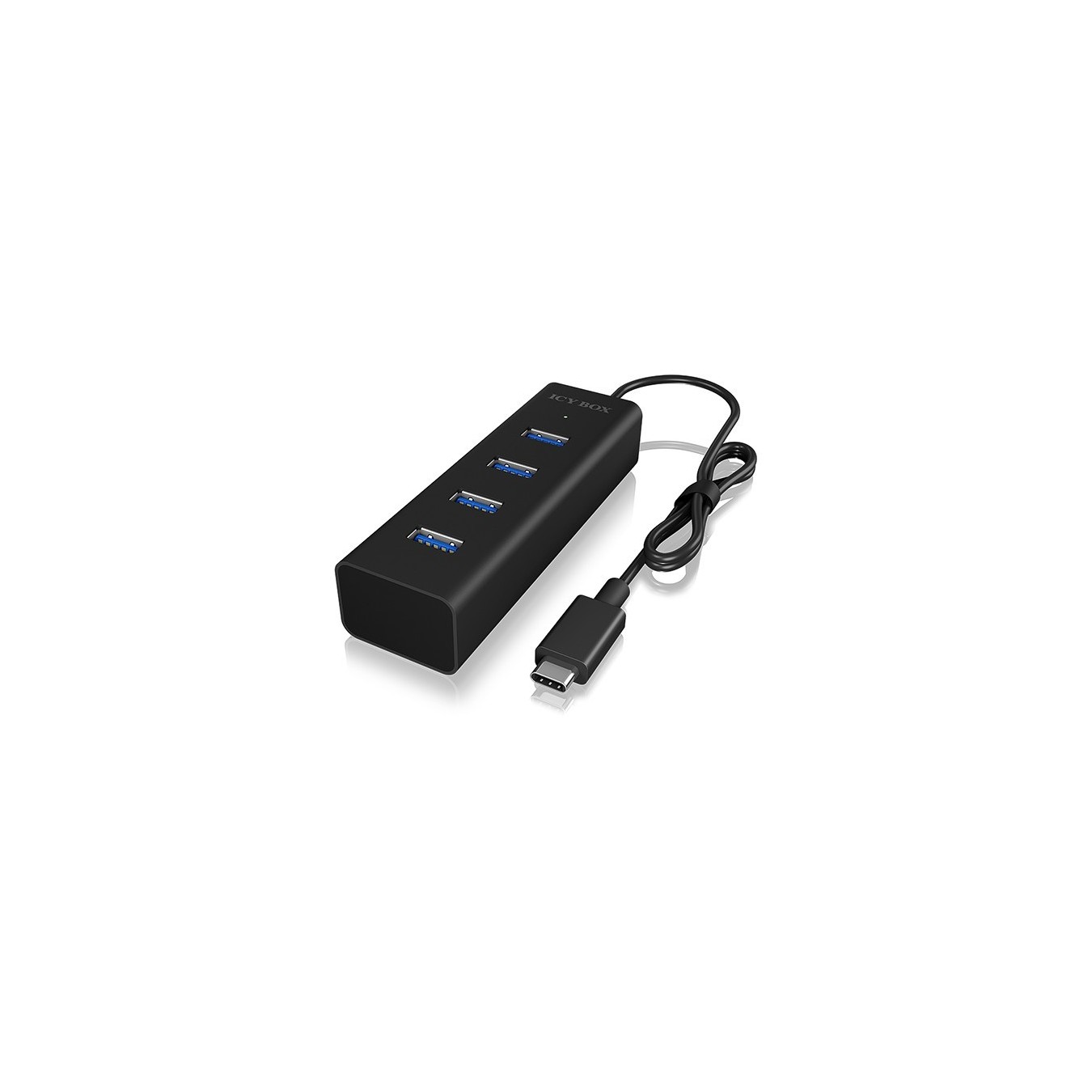ICY BOX IB-HUB1409-C3 USB-C Hub – 4x USB 3.0 Aluminum | Armenius Store