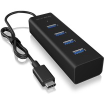 ICY BOX IB-HUB1409-C3 USB-C to 4x USB 3.0 Hub - Aluminum Bus-Powered — Armenius Store Cyprus