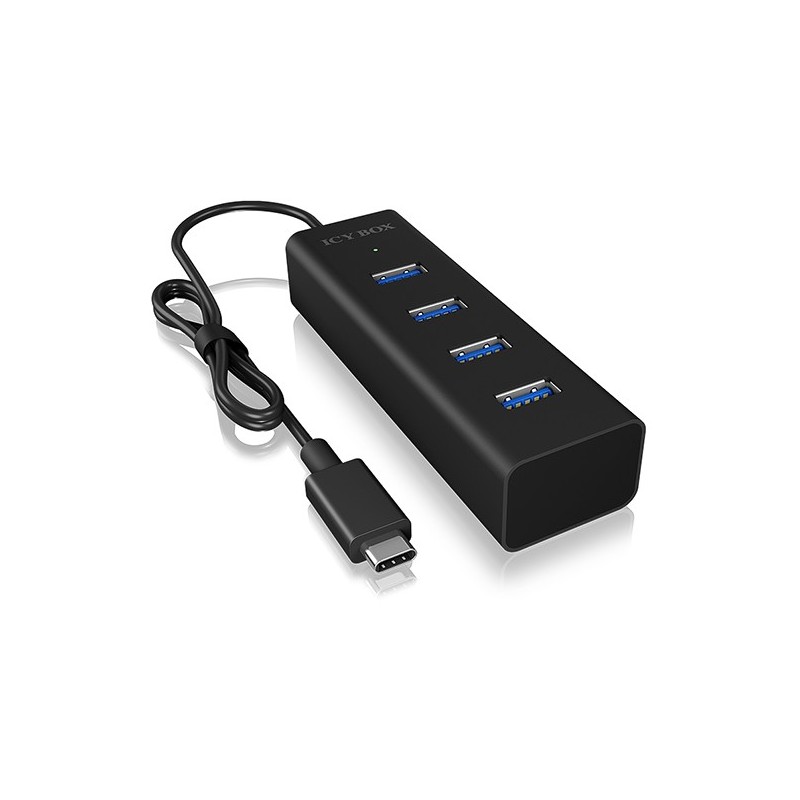 Buy ICY BOX IB-HUB1409-C3 USB-C HUB 4-Port 4xUSB 3.0 - IB-HUB1409-C3 - USB-C Hub in Cyprus, Nicosia, Limassol, Larnaka, Pafos