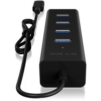 ICY BOX IB-HUB1409-C3 USB-C Hub – 4x USB 3.0 Aluminum | Armenius Store