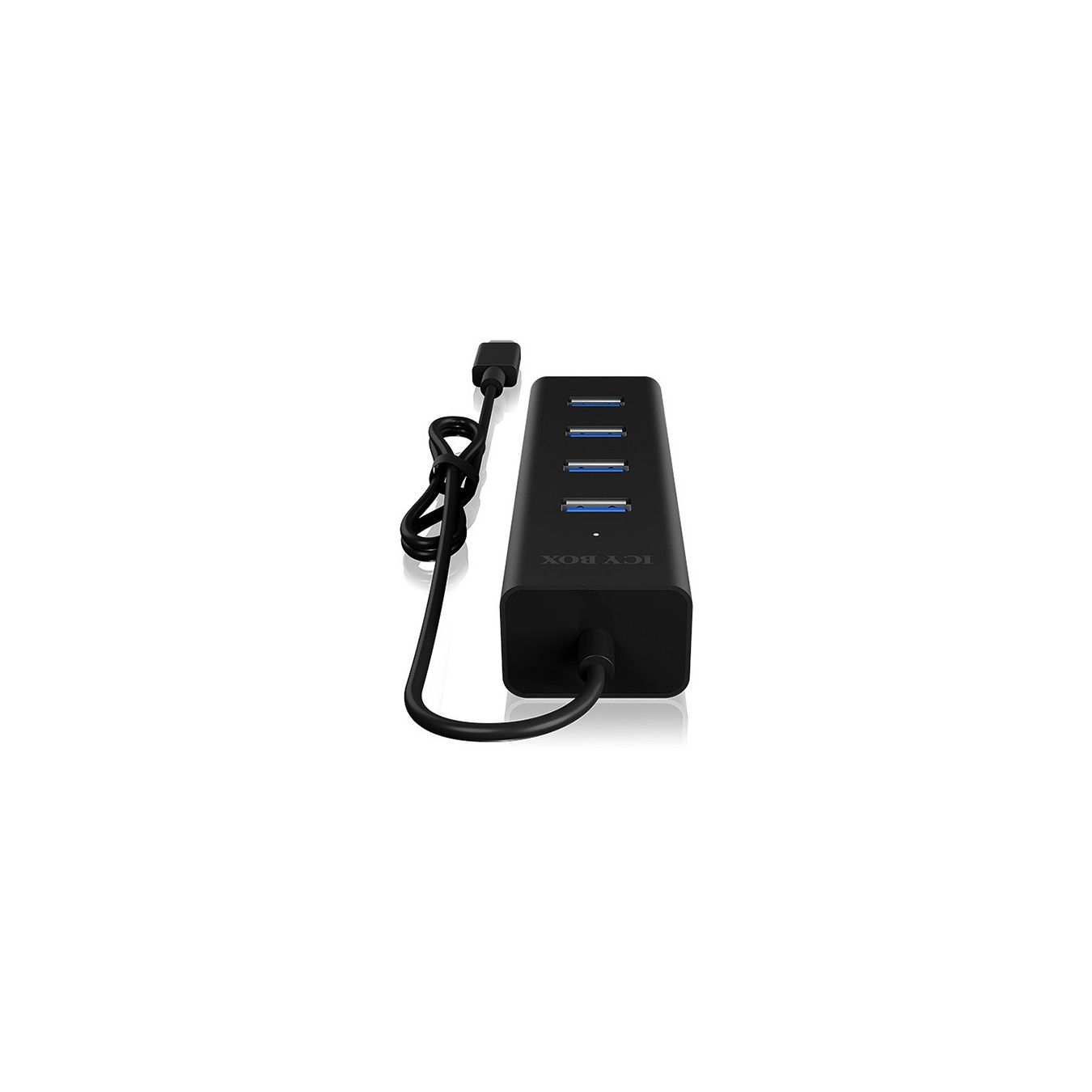 ICY BOX IB-HUB1409-C3 USB-C Hub – 4x USB 3.0 Aluminum | Armenius Store