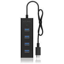 ICY BOX IB-HUB1409-C3 USB-C Hub – 4x USB 3.0 Aluminum | Armenius Store