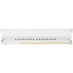 Buy Patchpanel 16 Port CAT5 geschirmt - RJ-45 Cat5e Grey Rack mounting 1U EN-501... in Cyprus, Nicosia, Limassol, Larnaka, Pafos
