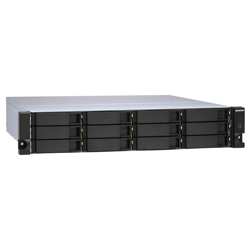 Buy QNAP TL-R1200S-RP 12-bay 2U rackmount SATA JBOD expansion unit redundant PSU... in Cyprus, Nicosia, Limassol, Larnaka, Pafos