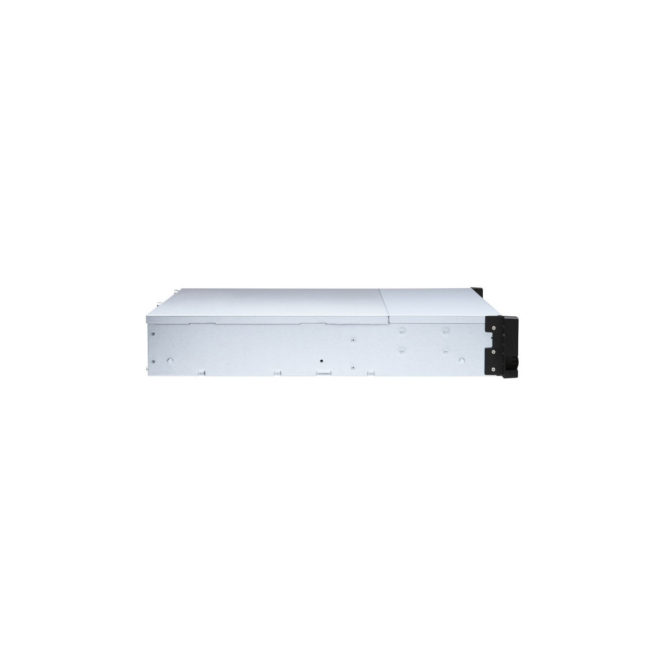 QNAP TL-R1200S-RP 12-bay 2U rackmount SATA JBOD expansion unit redundant PSU - TL-R1200S-RP - Black, Grey