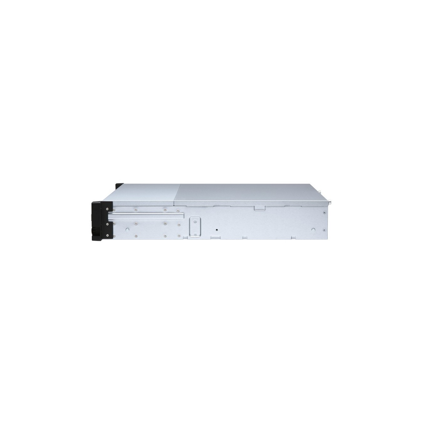QNAP TL-R1200S-RP 12-bay 2U rackmount SATA JBOD expansion unit redundant PSU - TL-R1200S-RP - Black, Grey