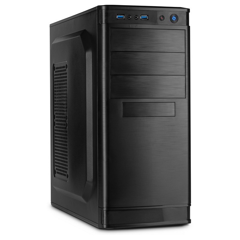 Inter-Tech IT-5905 Midi Tower PC Case - Black (Retail) — Buy in Cyprus with Fast Delivery
