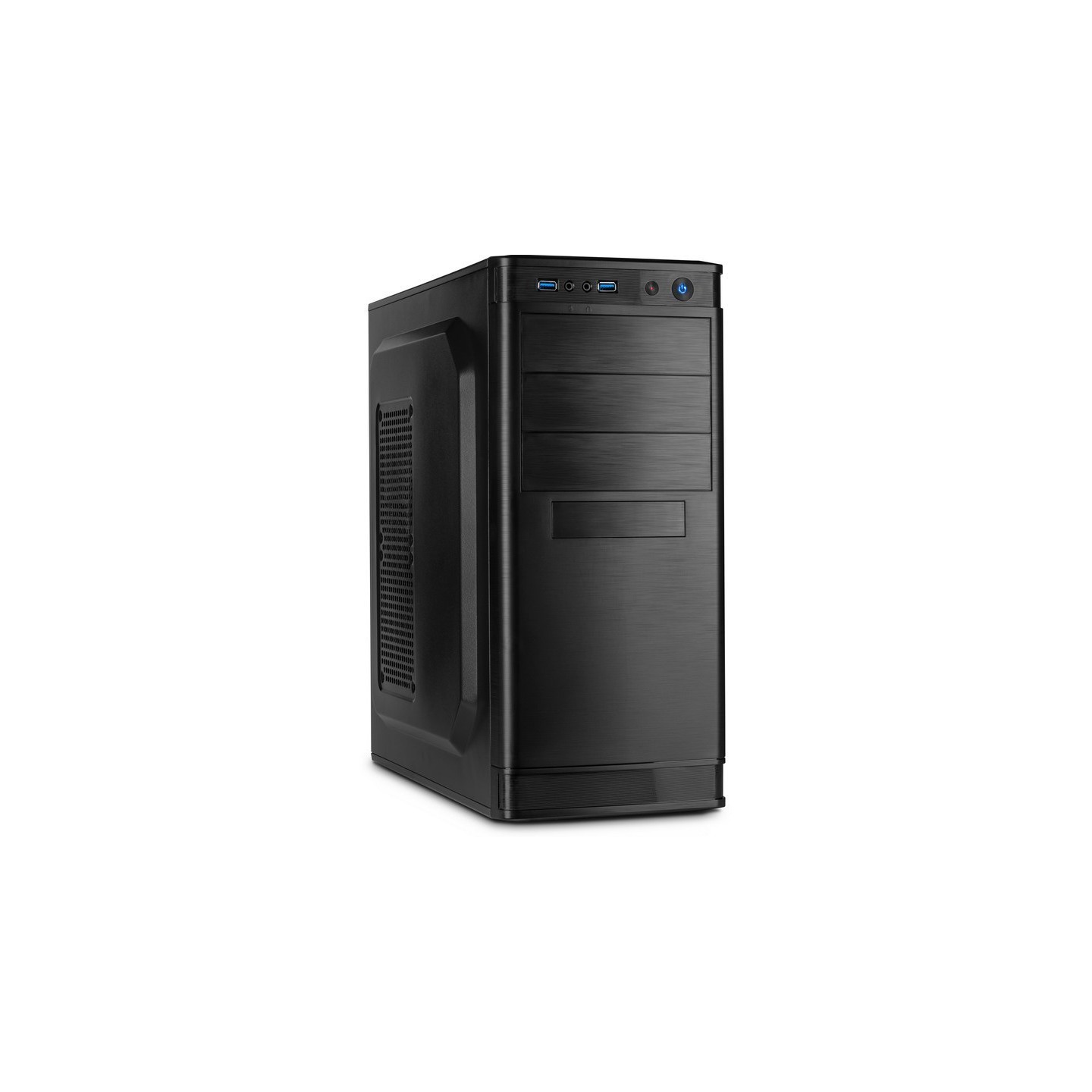 Inter-Tech IT-5905 Midi Tower PC Case - Black (Retail) — Buy in Cyprus with Fast Delivery