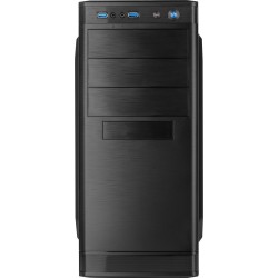 Inter-Tech IT-5905 Midi Tower PC Case - Black (Retail) — Buy in Cyprus with Fast Delivery