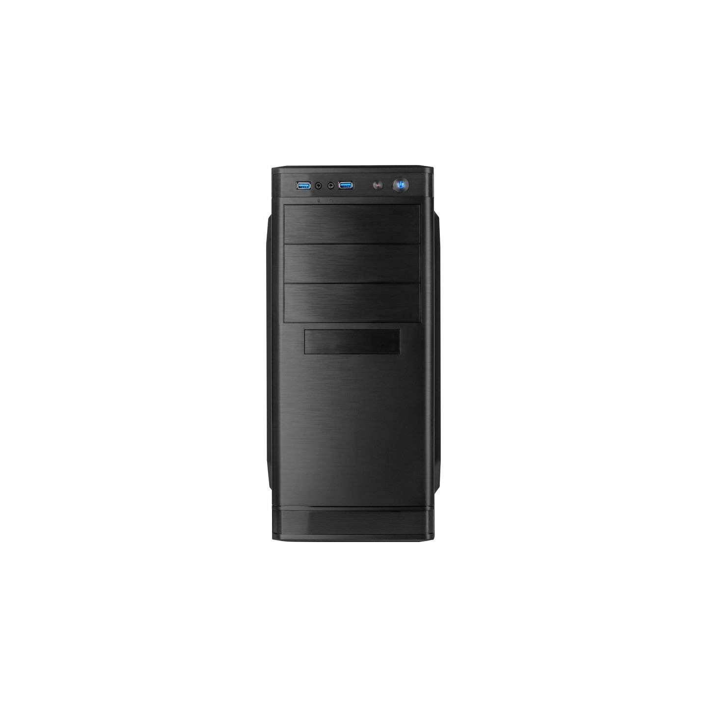 Inter-Tech IT-5905 Midi Tower PC Case - Black (Retail) — Buy in Cyprus with Fast Delivery