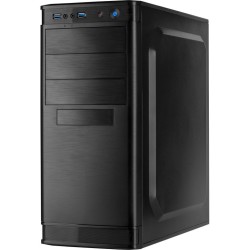 Inter-Tech IT-5905 Midi Tower PC Case - Black (Retail) — Buy in Cyprus with Fast Delivery