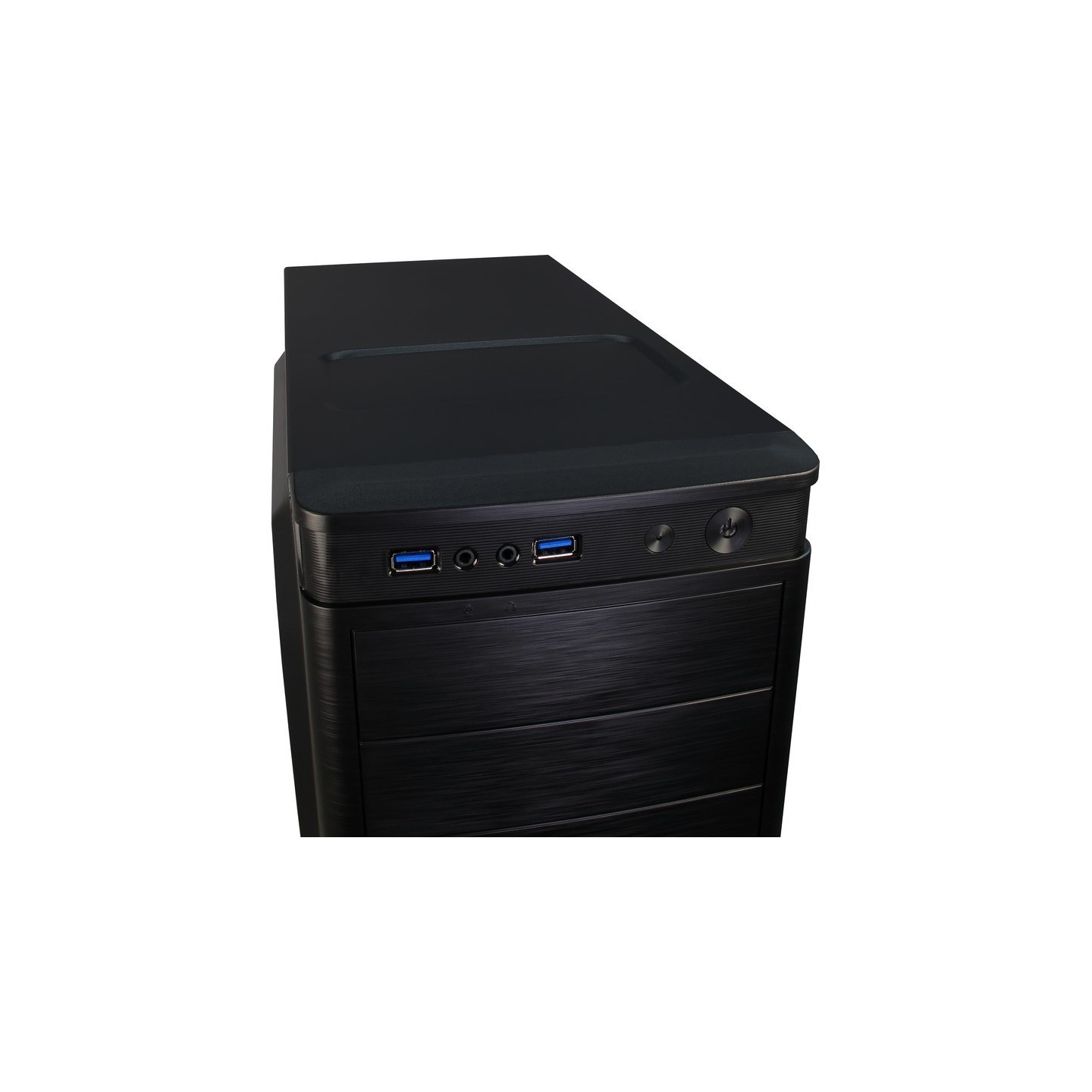 Inter-Tech IT-5905 Midi Tower PC Case - Black (Retail) — Buy in Cyprus with Fast Delivery