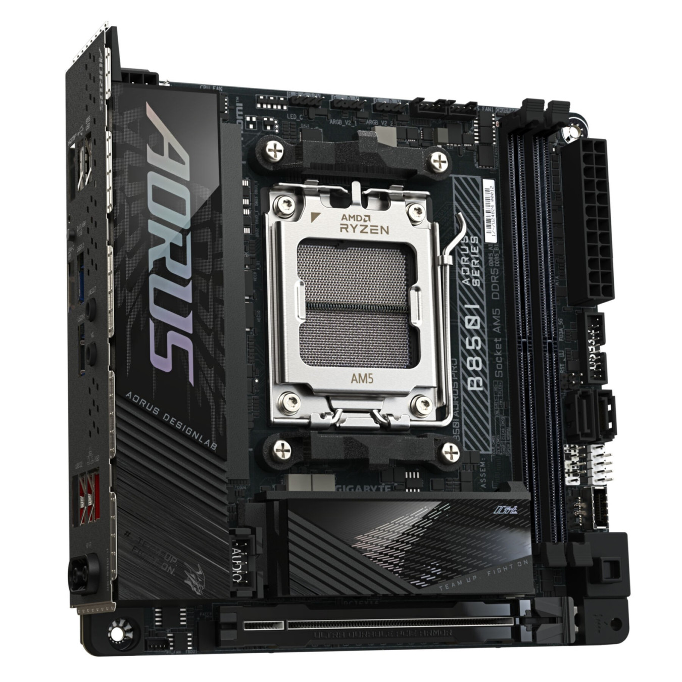Gigabyte GA-B850I AORUS PRO - AM5 mini-ITX Motherboard - DDR5, 128GB Max, Ryzen 7000/8000/9000