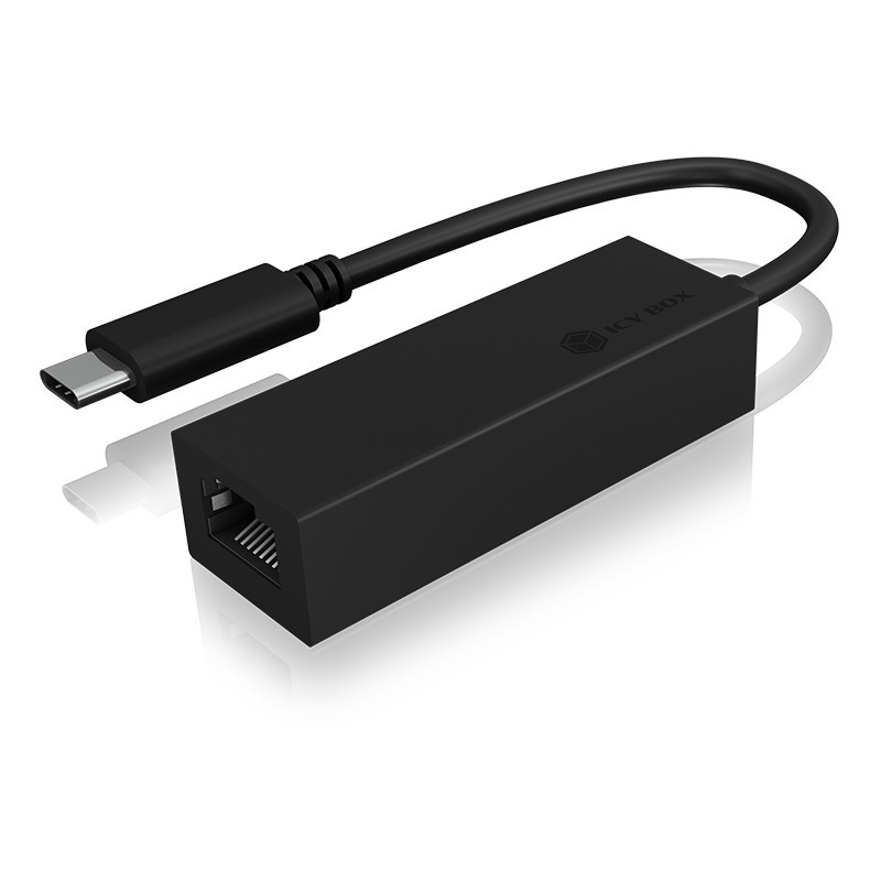 Buy ICY BOX IB-LAN100-C3 USB-C to Gigabit LAN (ST-BU) Adapter - IB-LAN100-C3 - C... in Cyprus, Nicosia, Limassol, Larnaka, Pafos
