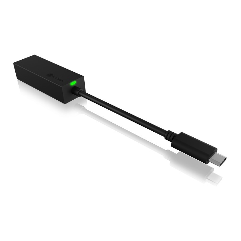 Buy ICY BOX IB-LAN100-C3 USB-C to Gigabit LAN (ST-BU) Adapter - IB-LAN100-C3 - C... in Cyprus, Nicosia, Limassol, Larnaka, Pafos