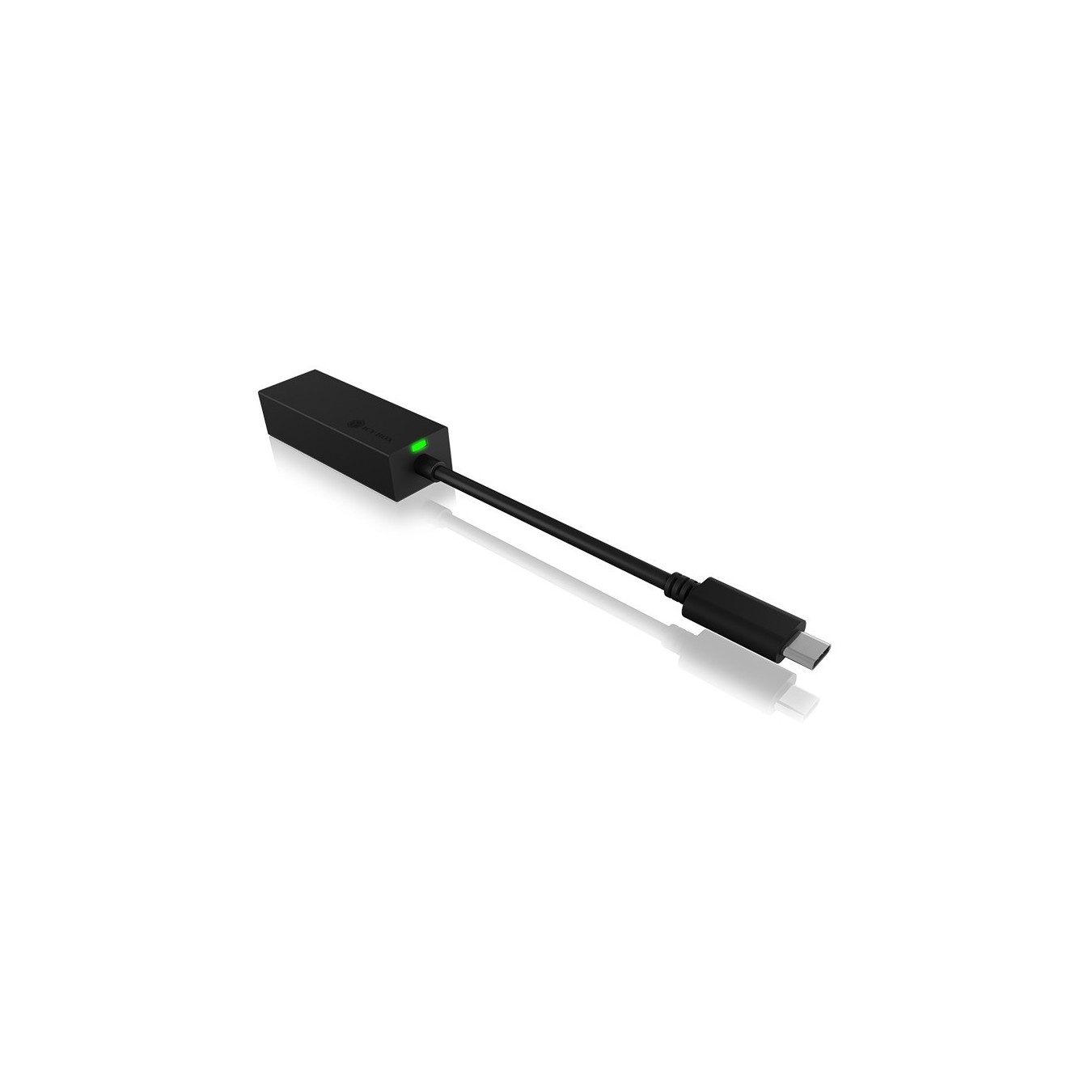 ICY BOX IB-LAN100-C3 USB-C to Gigabit LAN (ST-BU) Adapter - IB-LAN100-C3 - Color Black — Buy in Cyprus with Fast Delivery