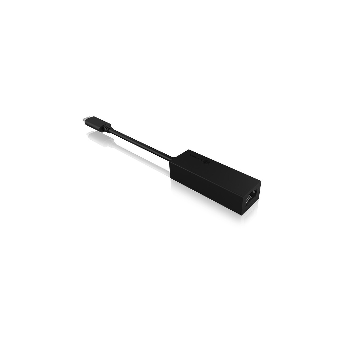 ICY BOX IB-LAN100-C3 USB-C to Gigabit LAN (ST-BU) Adapter - IB-LAN100-C3 - Color Black — Buy in Cyprus with Fast Delivery