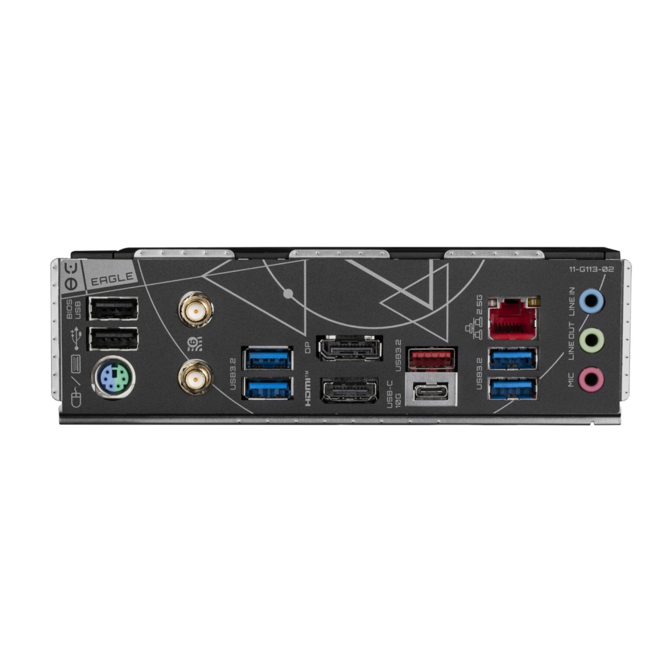 Gigabyte GA-Z790 EAGLE AX - ATX LGA1700 Motherboard, Intel Z790, DDR5, 4 DIMM, 192GB Max, 2.5GbE, HDMI/DP - Black