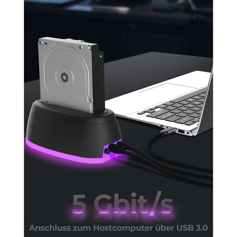 Buy ICY BOX Docking Station for 2.5' & 3.5' SATA Drives - USB 3.0 in Cyprus, Nicosia, Limassol, Larnaka, Pafos