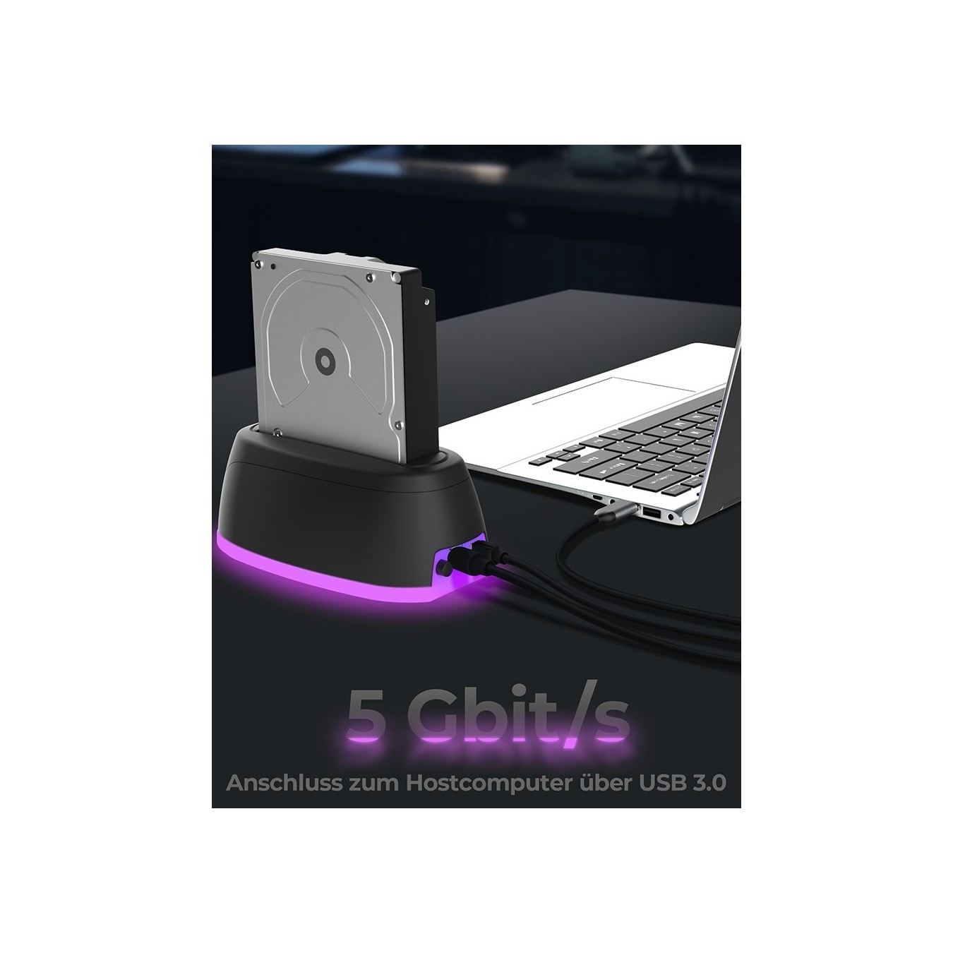 ICY BOX Docking Station for 2.5' & 3.5' SATA Drives - USB 3.0 — Buy in Cyprus with Fast Delivery