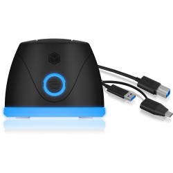Buy ICY BOX Docking Station for 2.5' & 3.5' SATA Drives - USB 3.0 in Cyprus, Nicosia, Limassol, Larnaka, Pafos