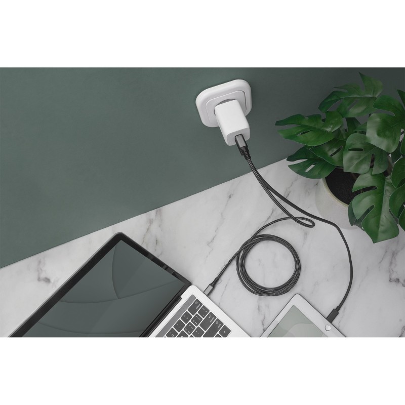 Buy Mini Charger DIGITUS - 2-Port 65W - 2x USB-C 45W+20W (White) in Cyprus, Nicosia, Limassol, Larnaka, Pafos