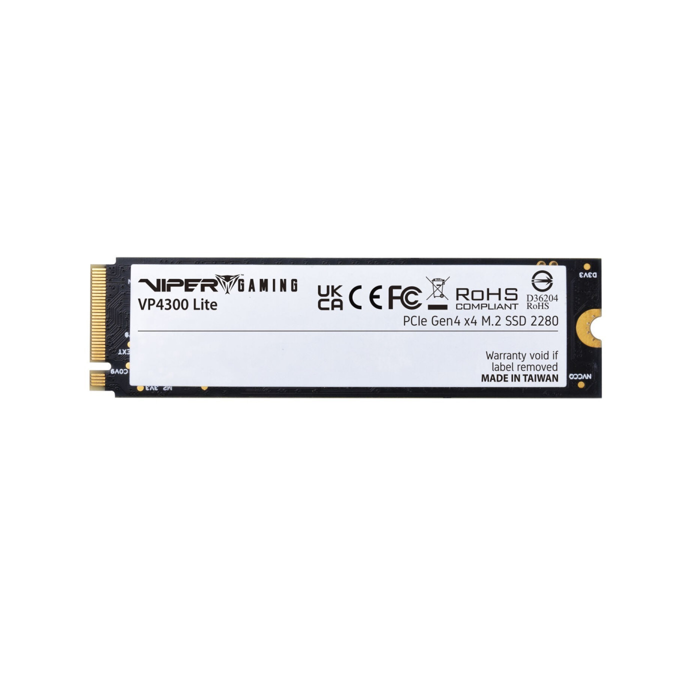 Patriot VP4300 Lite 2TB SSD - VP4300L2TBM28H - M.2 2280 NVMe PCIe Gen4 x4, Heatsink, 7400/6400MB/s