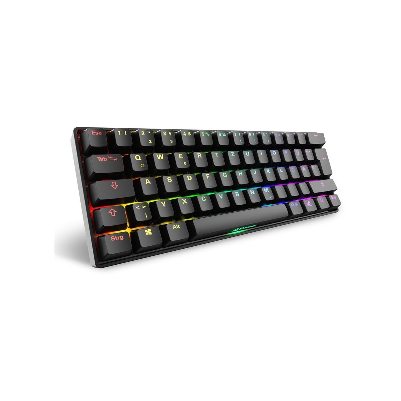 Sharkoon Skiller SGK50S4 Gen2 Keyboard - SGK50S4 Gen2 - Black-Yellow D — Buy in Cyprus with Fast Delivery