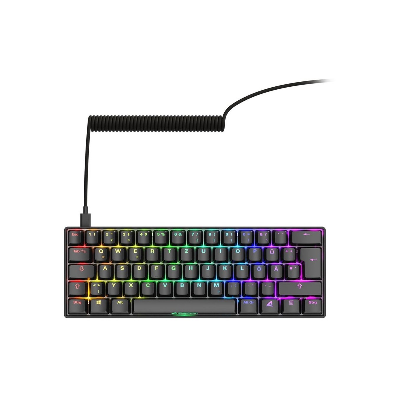 Sharkoon Skiller SGK50S4 Gen2 Keyboard - SGK50S4 Gen2 - Black-Yellow D — Buy in Cyprus with Fast Delivery