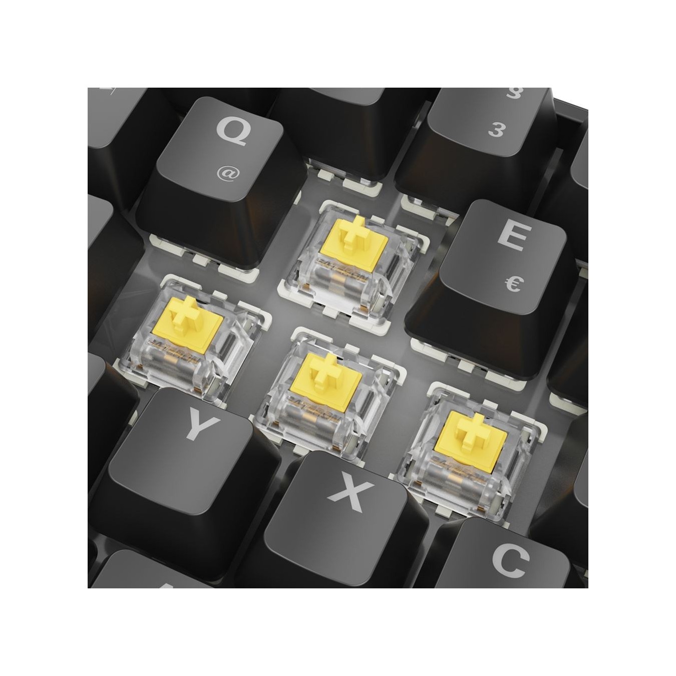 Sharkoon Skiller SGK50S4 Gen2 Keyboard - SGK50S4 Gen2 - Black-Yellow D — Buy in Cyprus with Fast Delivery