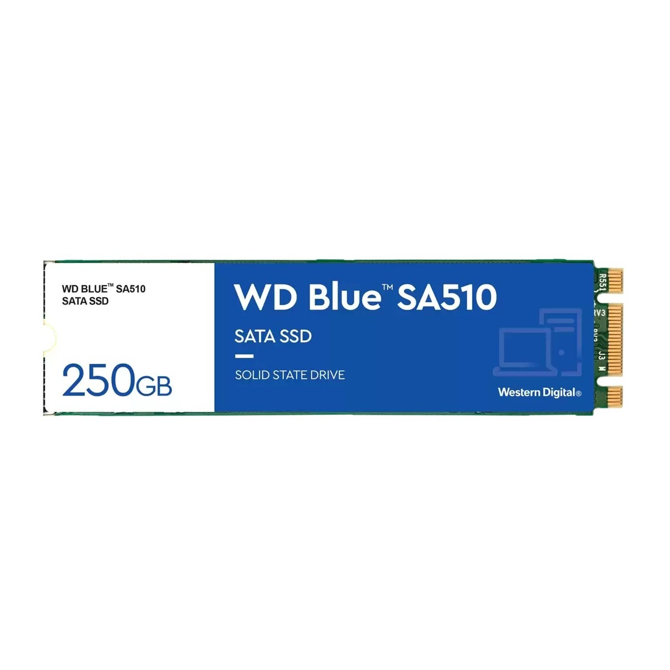 M.2 WD Blue SA510 SSD 250GB - SA510 - M.2 2280 SATA III 6Gb s internal single-packed — Buy in Cyprus with Fast Delivery