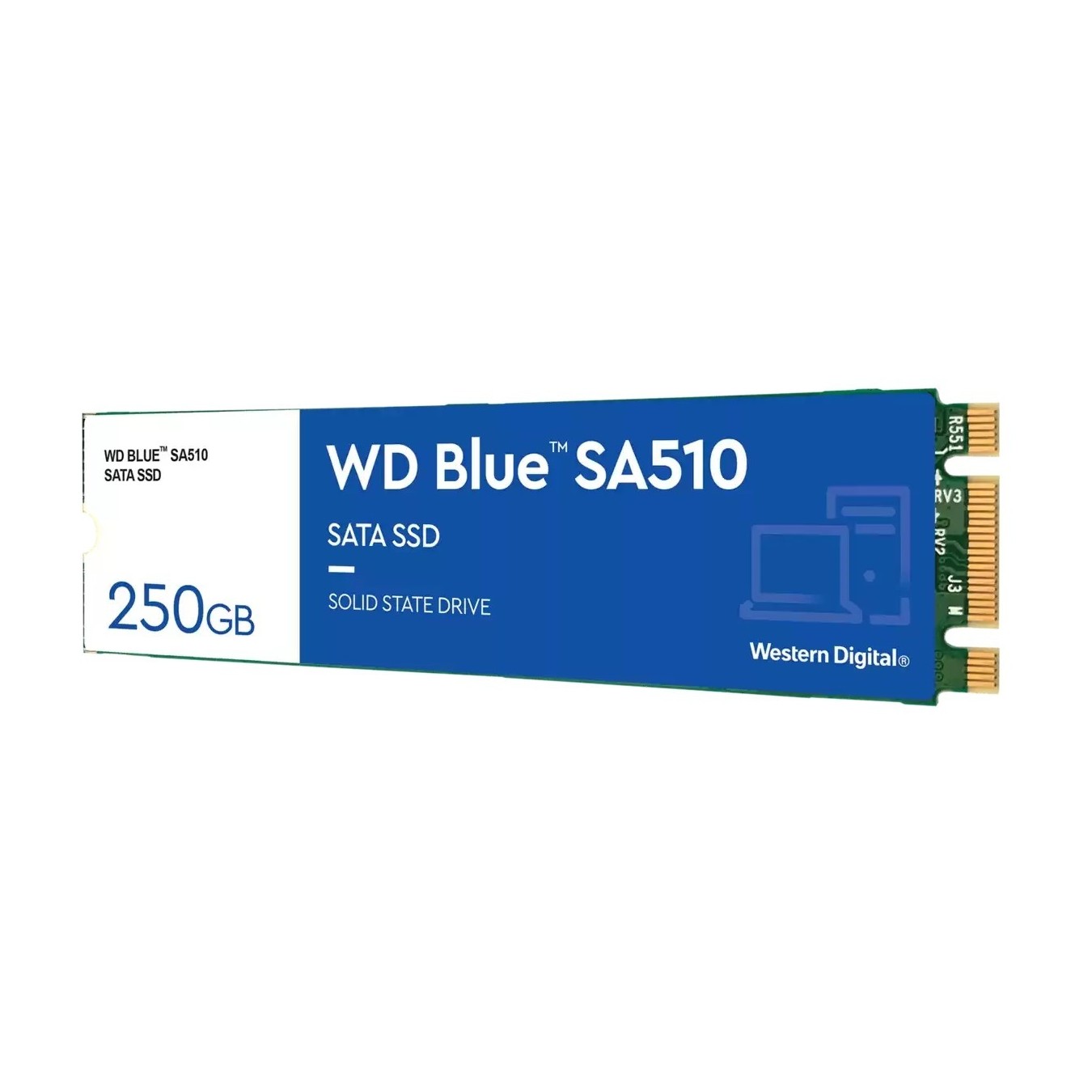 M.2 WD Blue SA510 SSD 250GB - SA510 - M.2 2280 SATA III 6Gb s internal single-packed — Buy in Cyprus with Fast Delivery
