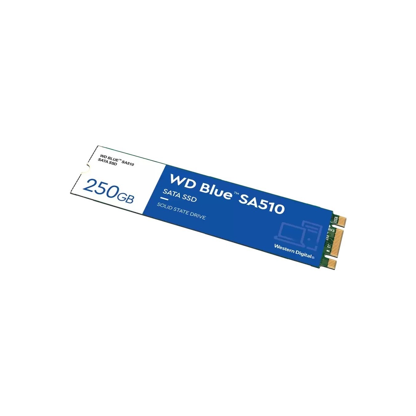 M.2 WD Blue SA510 SSD 250GB - SA510 - M.2 2280 SATA III 6Gb s internal single-packed — Buy in Cyprus with Fast Delivery
