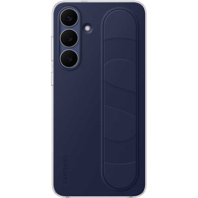 Buy Samsung Standing Grip Cover for Galaxy S25 FE - Dark Blue in Cyprus, Nicosia, Limassol, Larnaka, Pafos