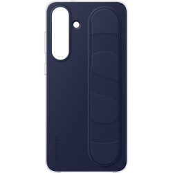 Buy Samsung Standing Grip Cover for Galaxy S25 FE - Dark Blue in Cyprus, Nicosia, Limassol, Larnaka, Pafos