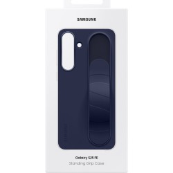 Buy Samsung Standing Grip Cover for Galaxy S25 FE - Dark Blue in Cyprus, Nicosia, Limassol, Larnaka, Pafos