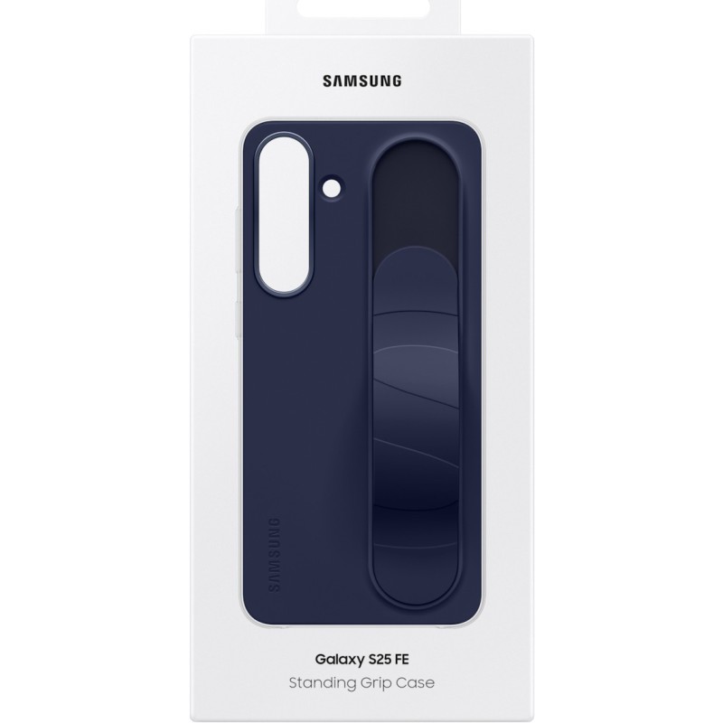 Buy Samsung Standing Grip Cover for Galaxy S25 FE - Dark Blue in Cyprus, Nicosia, Limassol, Larnaka, Pafos