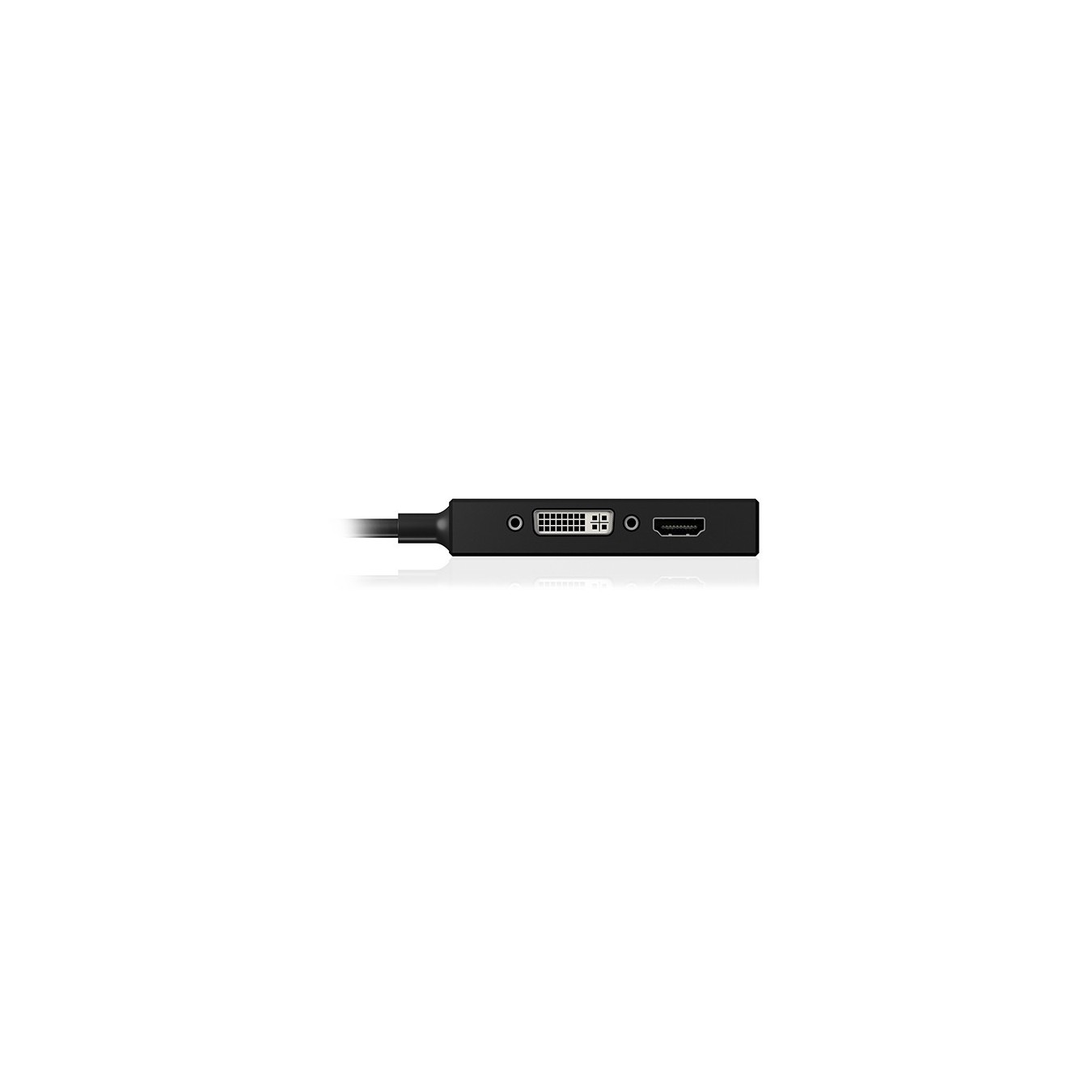 Adapter ICY BOX mini DisplayPort to DVI HDMI VGA 4K 60Hz Black - Characteristics — Buy in Cyprus with Fast Delivery