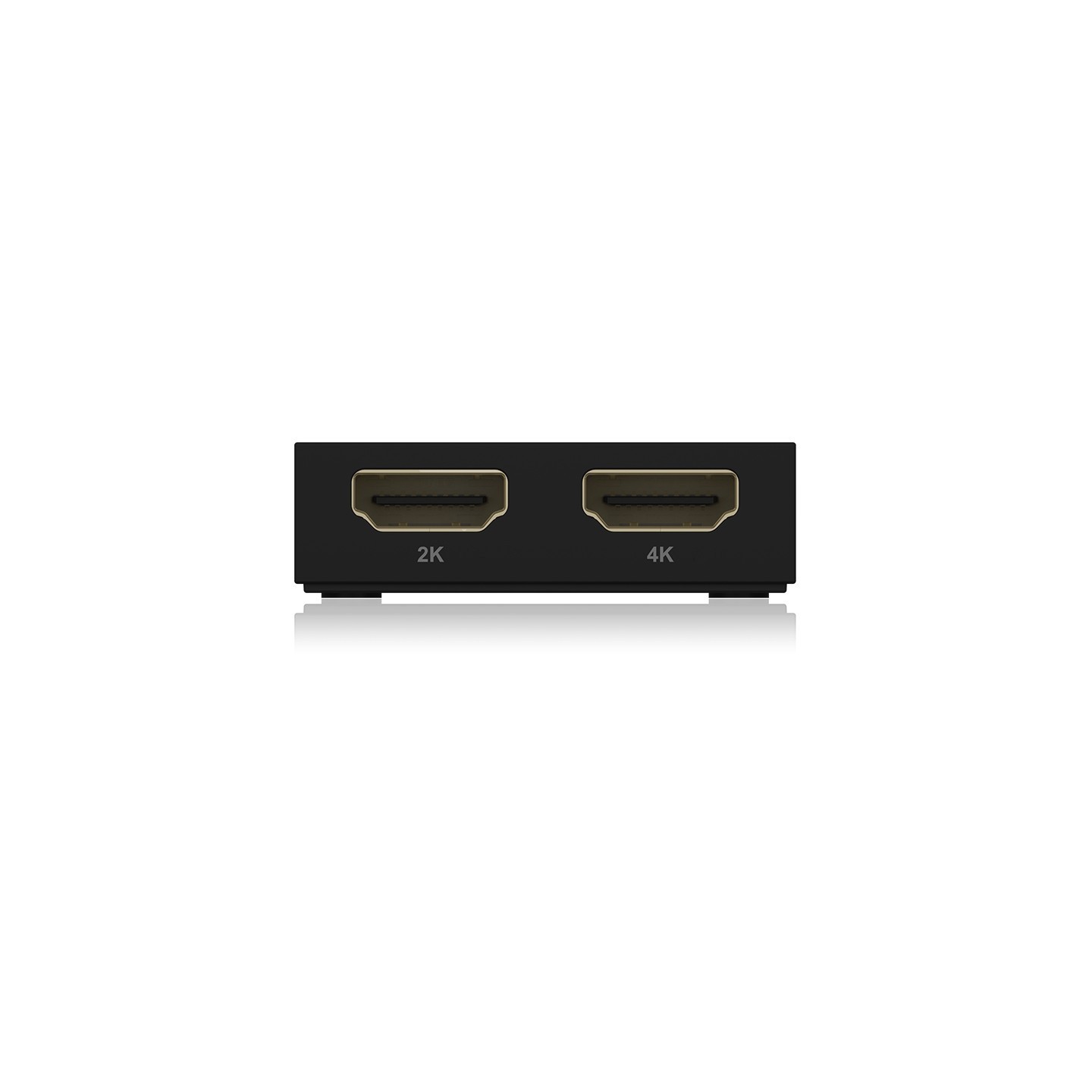 ICY BOX Splitter 2xHDMI to USB (BU-ST) + USB to USB-C (BU-ST) Adapter - BU-ST - (Black, 4K@30Hz)