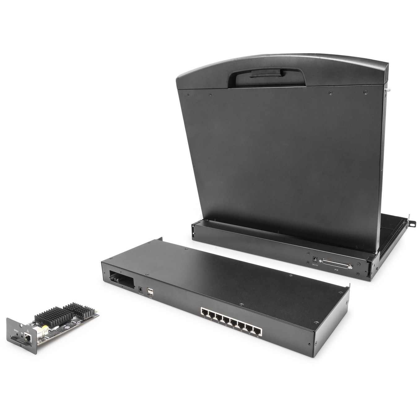 KVM Cat.5 module. 8-Port for modularized KVM console - DIGITUS Professional — Buy in Cyprus with Fast Delivery
