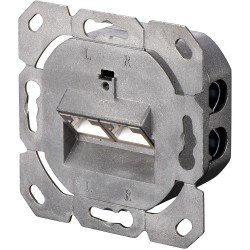 Buy DIGITUS Cat6 Shielded Flush-Mount Wall Outlet 2xRJ45 - White in Cyprus, Nicosia, Limassol, Larnaka, Pafos